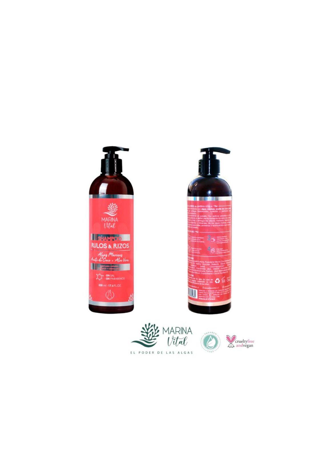 Shampoo Rulos y Rizos 500 ml-2