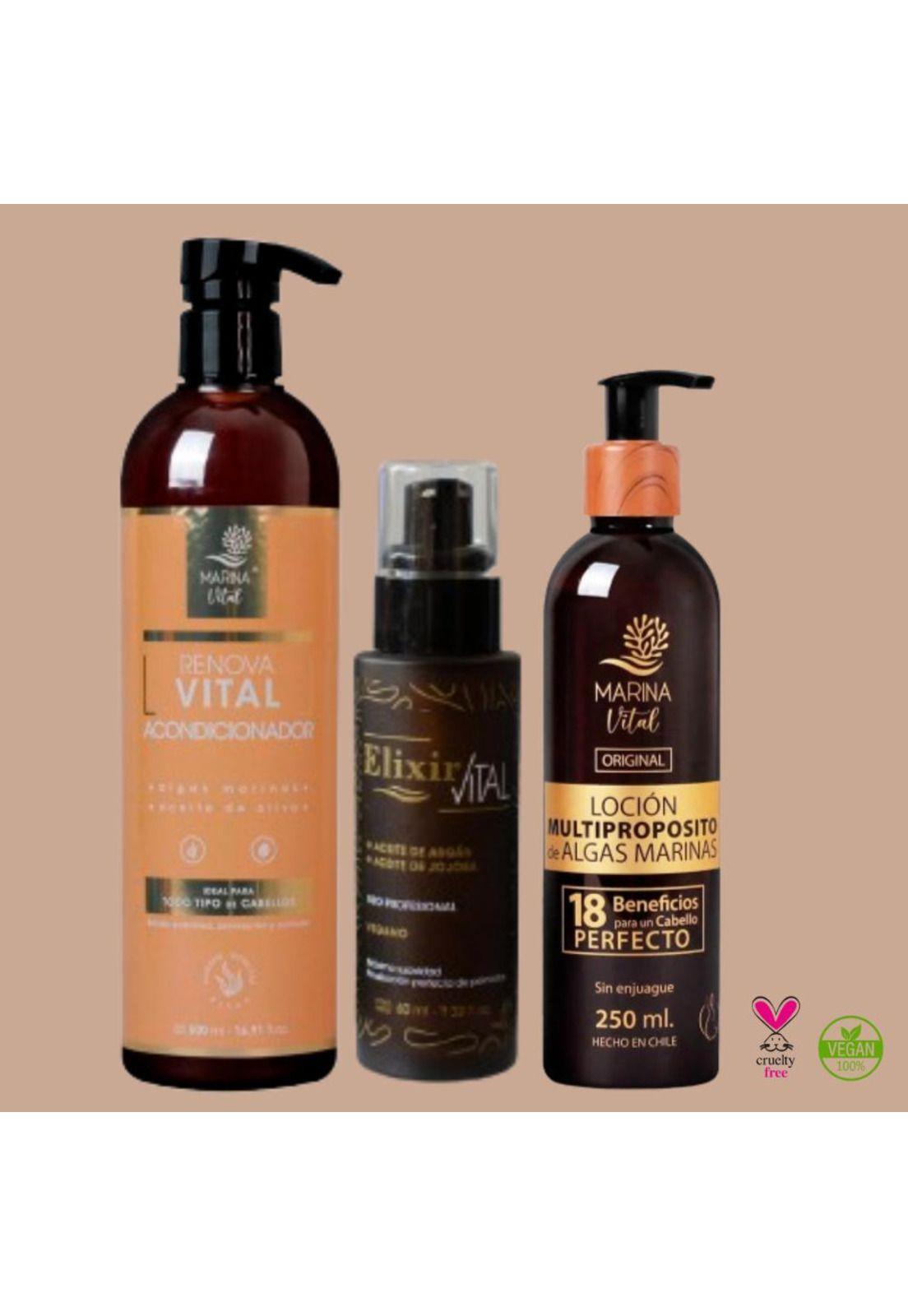 Locion Multiproposito ,Serum Elixir Y Acondicionador-2
