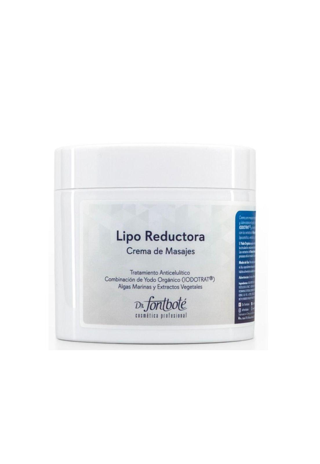 1442 -Crema de Masajes Liporeductora 500 g Dr Fontbote-0