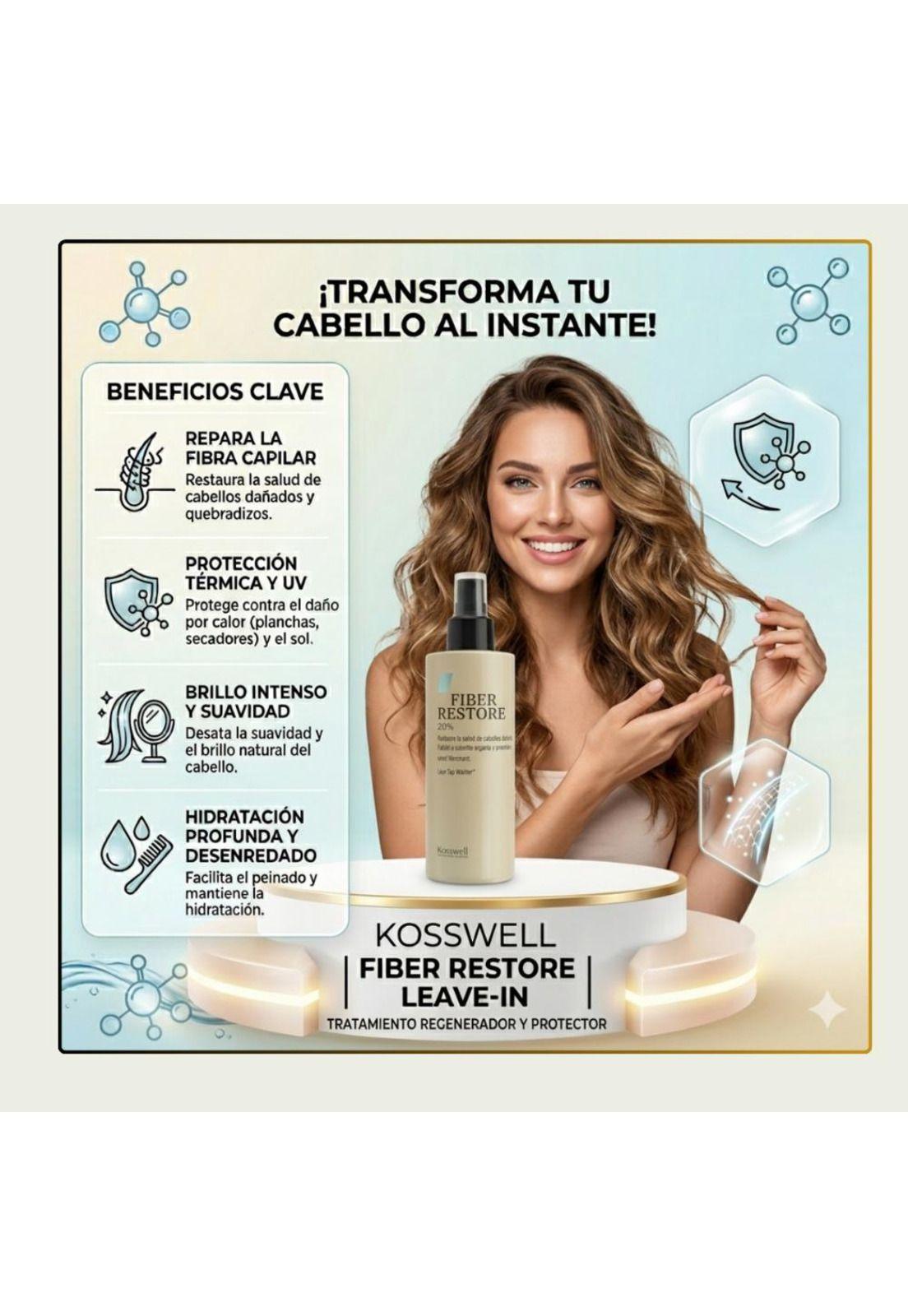 Fiber Restore Leave In 200 ml Kosswell-2