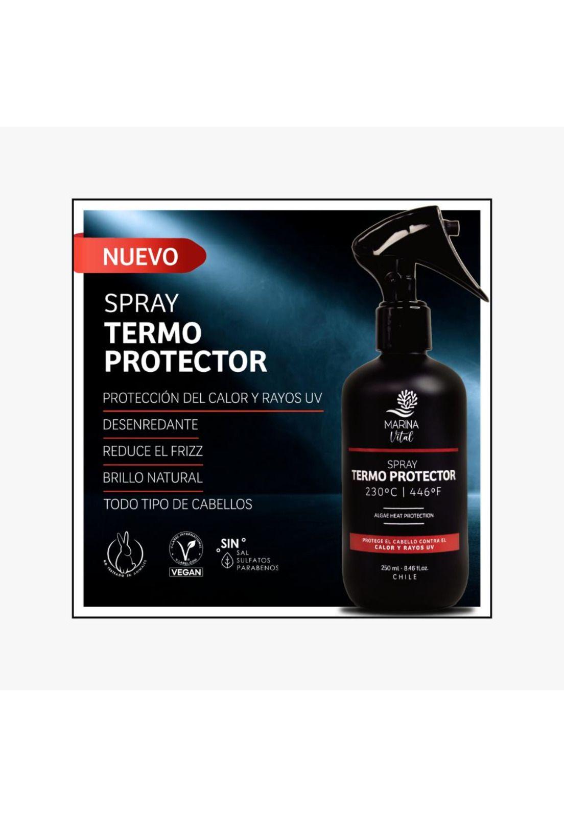 Spray TermoProtector Algae Heat Protection 250ml Marina Vital-4