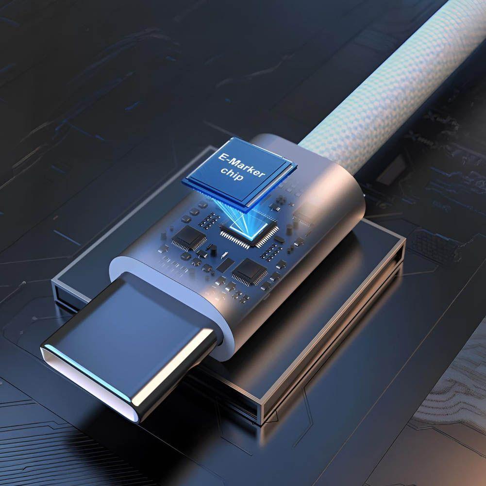 Cable USB C a USB C Lenyes LC550 240W Carga R pida 1m-2