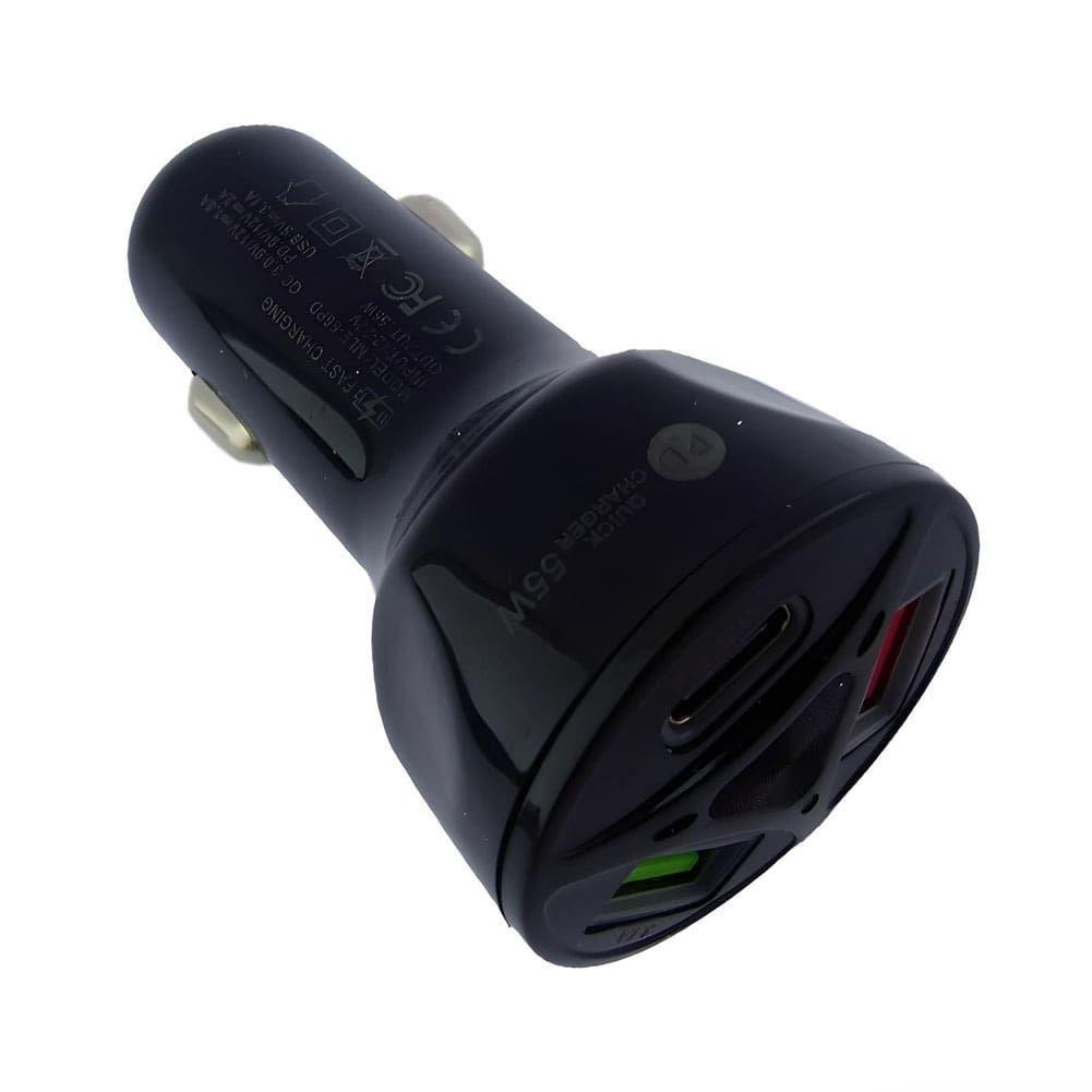 Cargador de Auto 2 Puertos Usb 3 1 Y Usb Tipo Pd-2