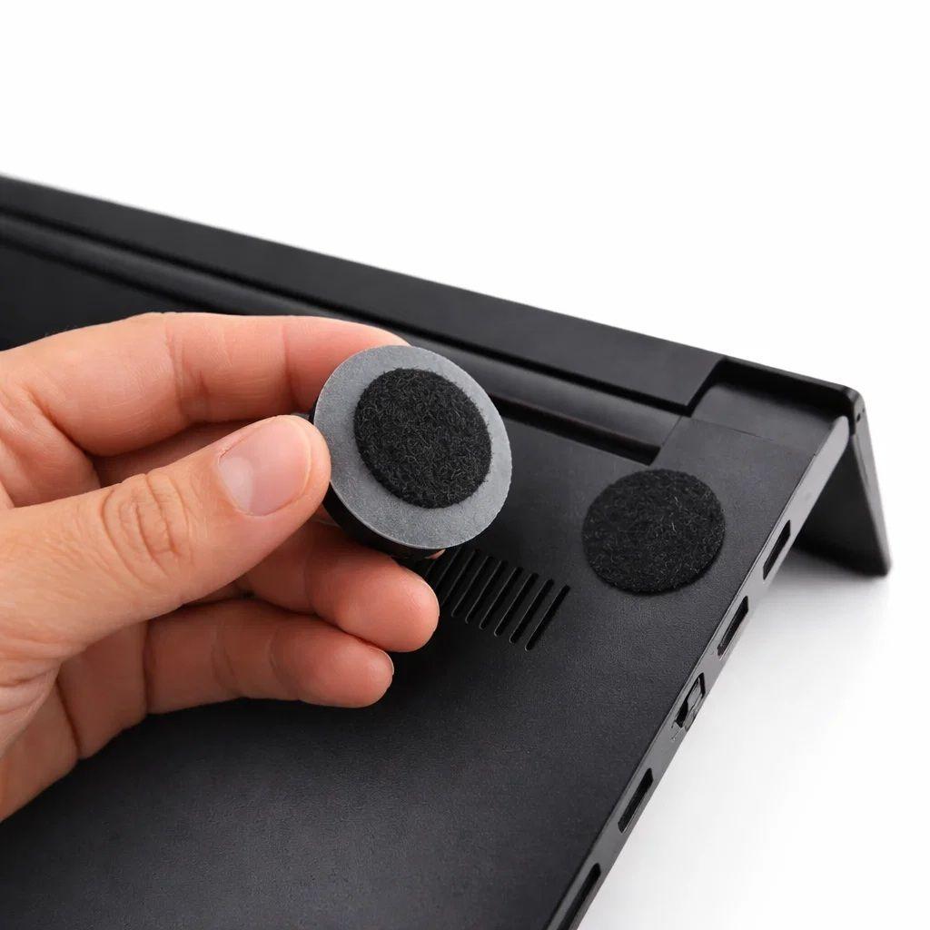 Soporte Autoadhesivo Para Notebook Bolas Antideslizantes PVC-3