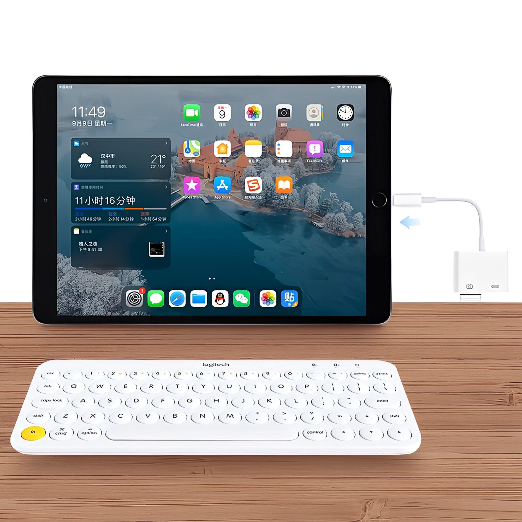 Adaptador Lightning A Usb 3.0 Para iPhone iPad Otg-2