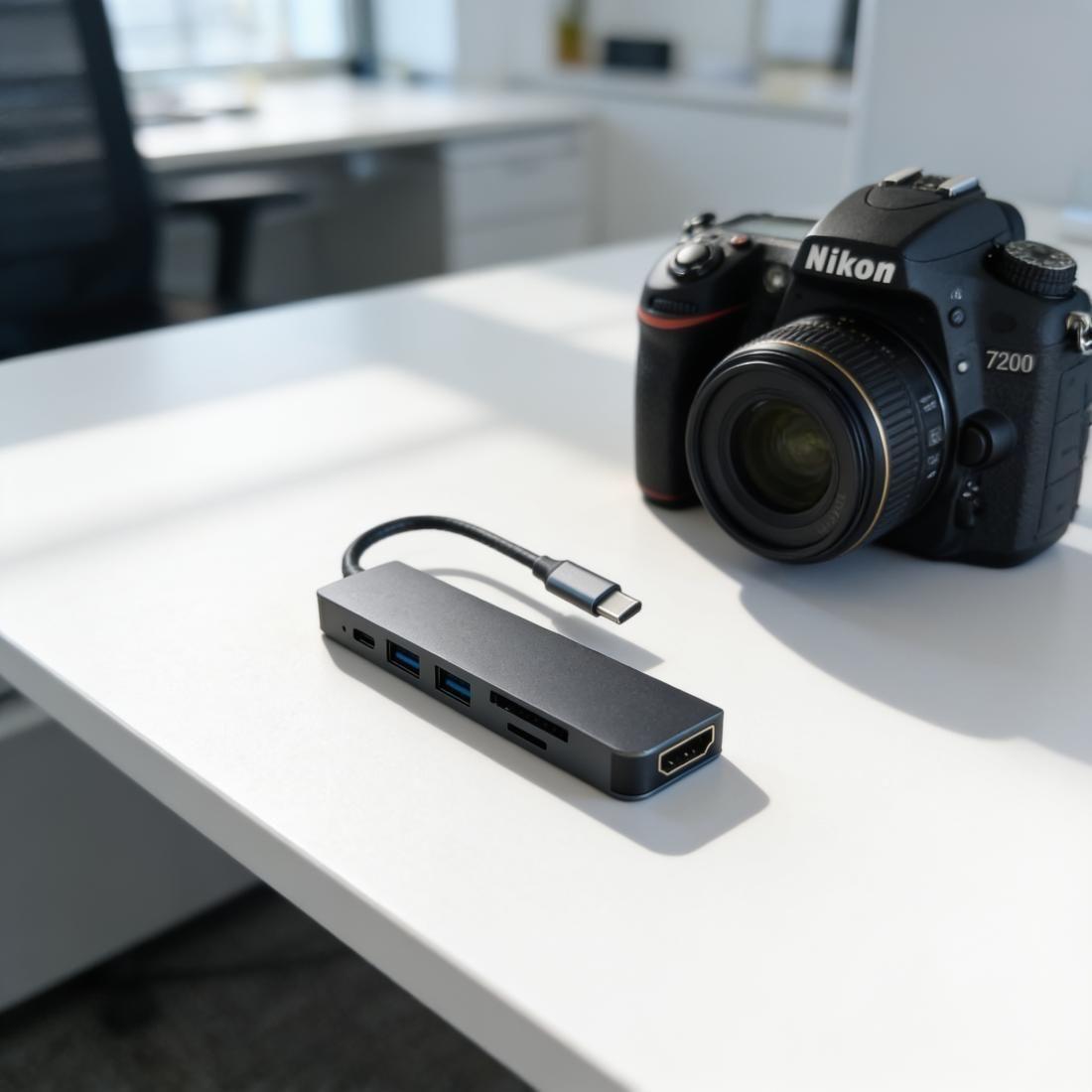 Hub Tipo-c 6 En 1 Usb Hdmi Tf Pd Sd-3