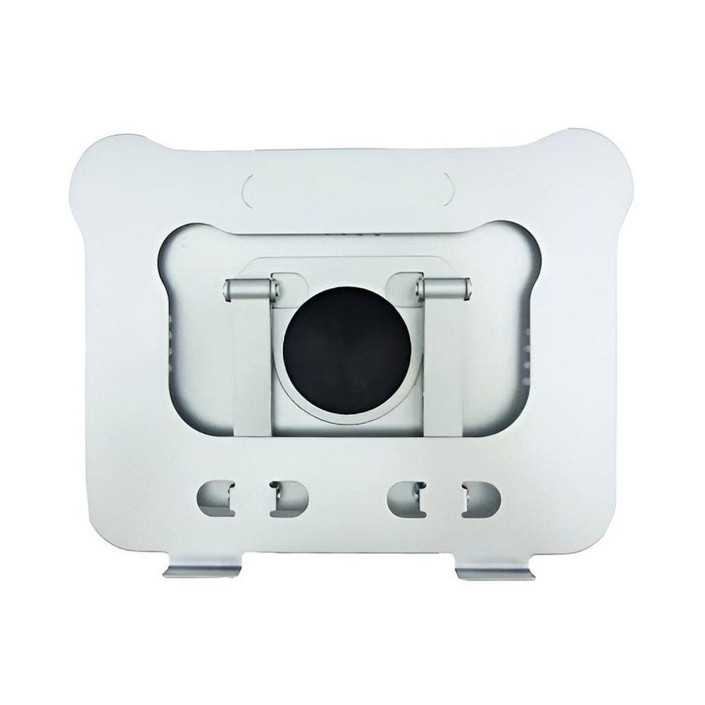 Soporte Base Alzador Notebook Laptop Mac Plegable Ajustable Gris-3