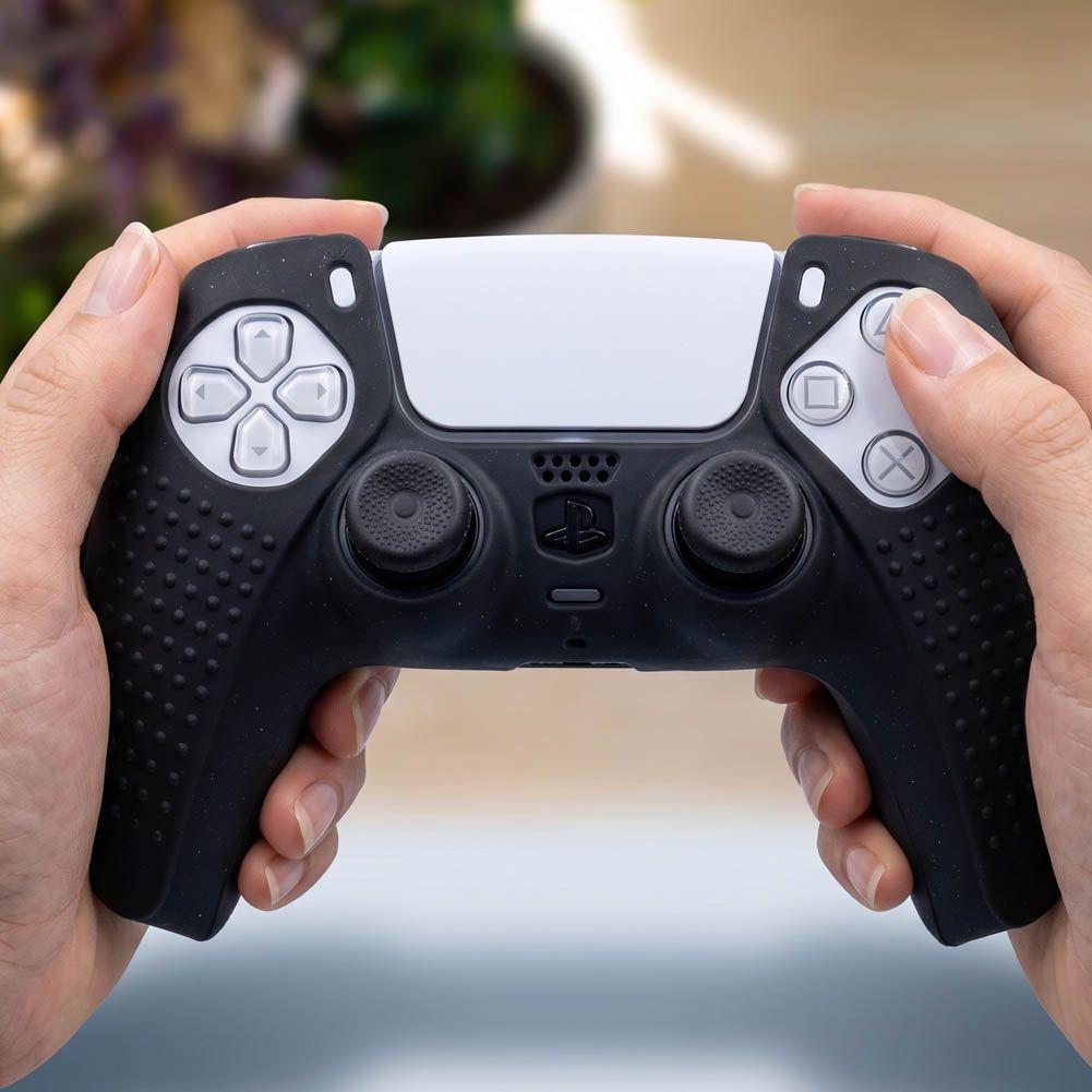 Funda Protector Silicona Grip Antideslizante Compatible PS5-2