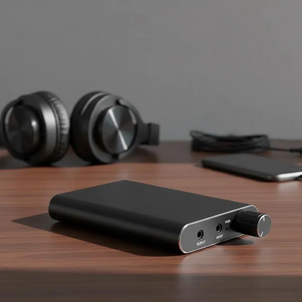 Amplificador De Auriculares Recargable Hifi-4