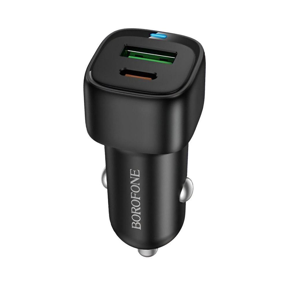Cargador Auto Borofone Z34B 38W USB C PD USB A-0