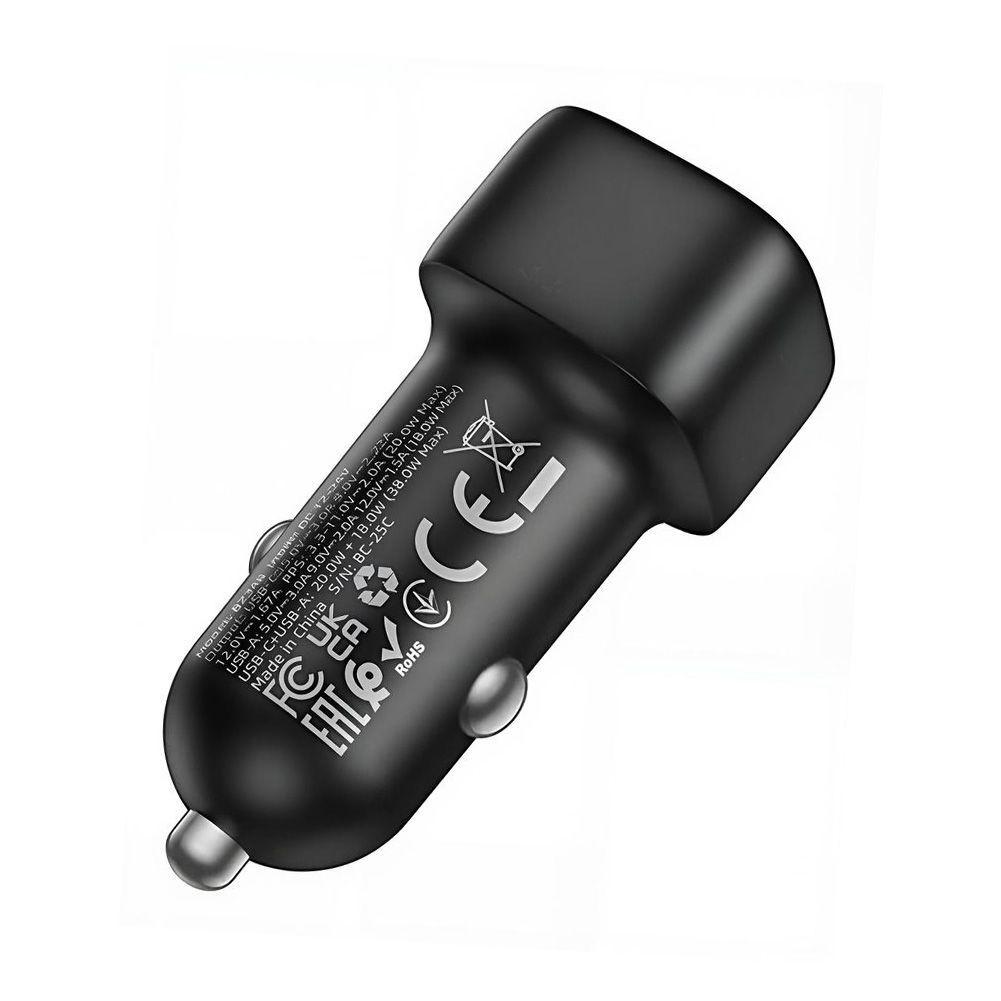 Cargador Auto Borofone Z34B 38W USB C PD USB A-1