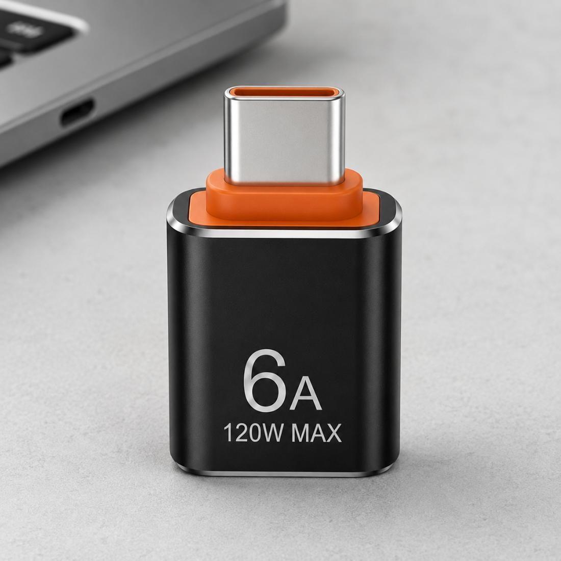 Adaptador OTG USB C a USB 3 1 Metal Motomo 6A 120W-3