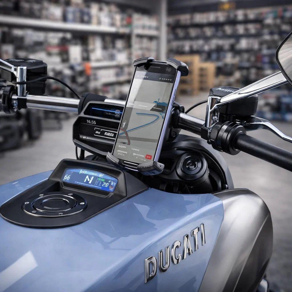 Soporte Celular Moto Bicicleta Borofone BH105 Manubrio 360-3