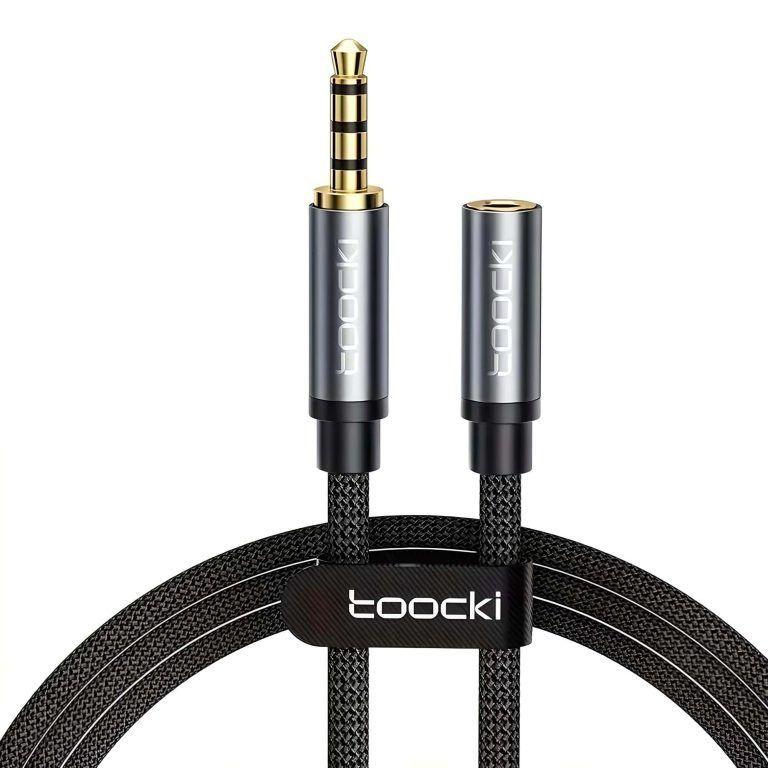 Cable Extensor De Audio Jack 3 5mm Macho A Hembra 1 Metro-1