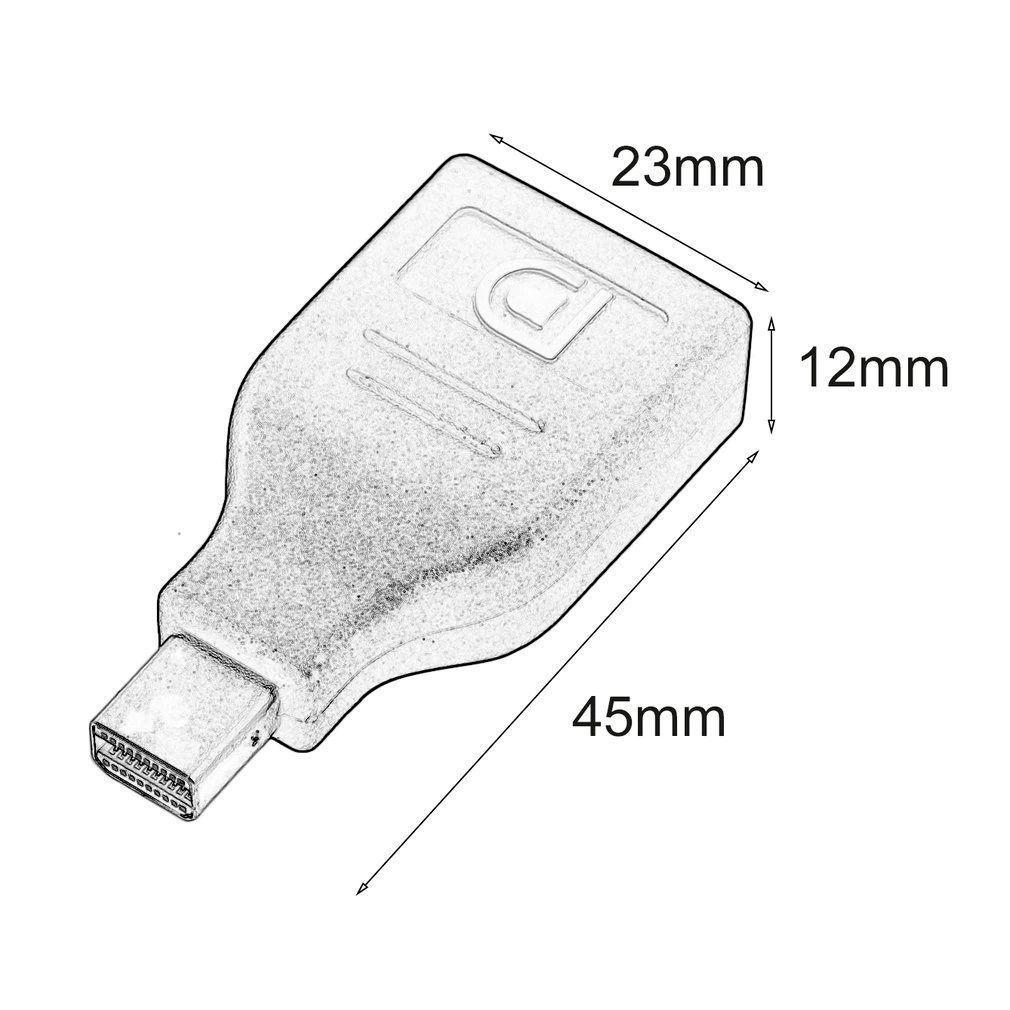 Adaptador Conversor Mini Displayport A Displayport-2