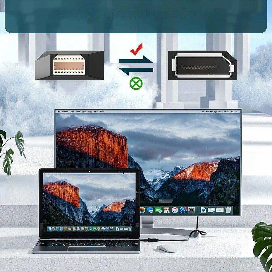 Adaptador Conversor Mini Displayport A Displayport-3