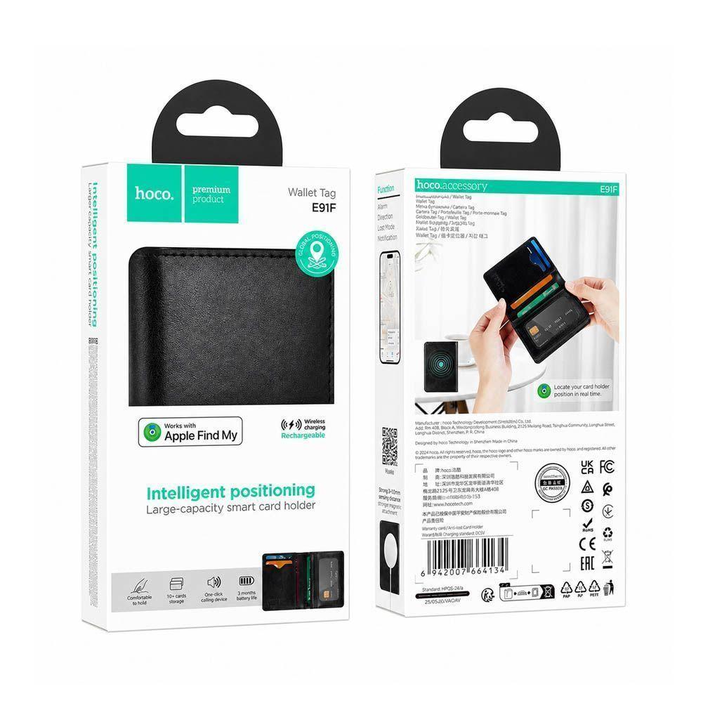 Billetera Tarjetero Compatible Porta Tarjetas Antipérdida-3