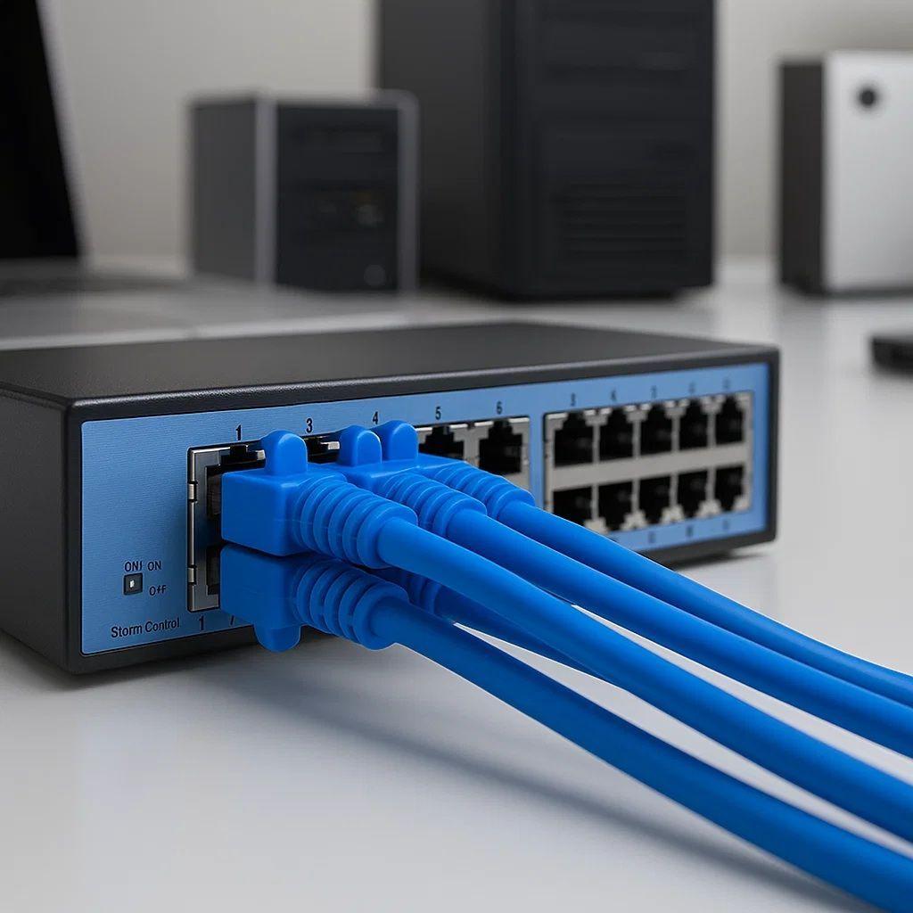 Cable Red Utp Cat5e Rj45 30 Metros Lan Cable-4