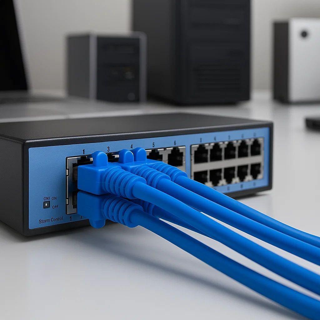 Cable Red Utp Cat5e Rj45 30 Metros Lan Cable-4