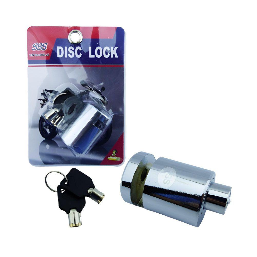 Candado Freno Disco Moto Mini Redondo Antirrobo Seguridad-3