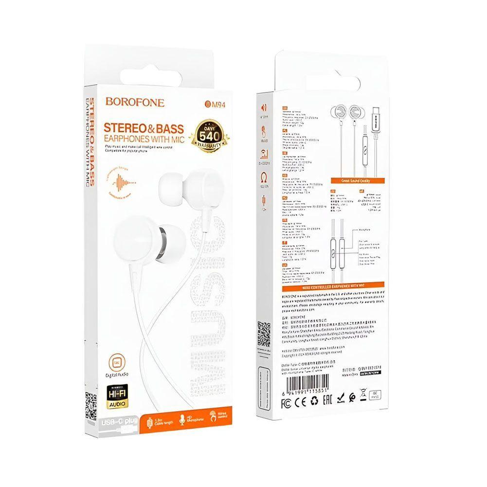 Audifonos USB C Borofone BM94 con Micr fono Sonido Digital-4