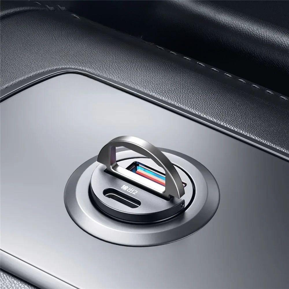 Cargador Auto Carga Rapida 100w Para iPhone Xiaomi Samsung-2