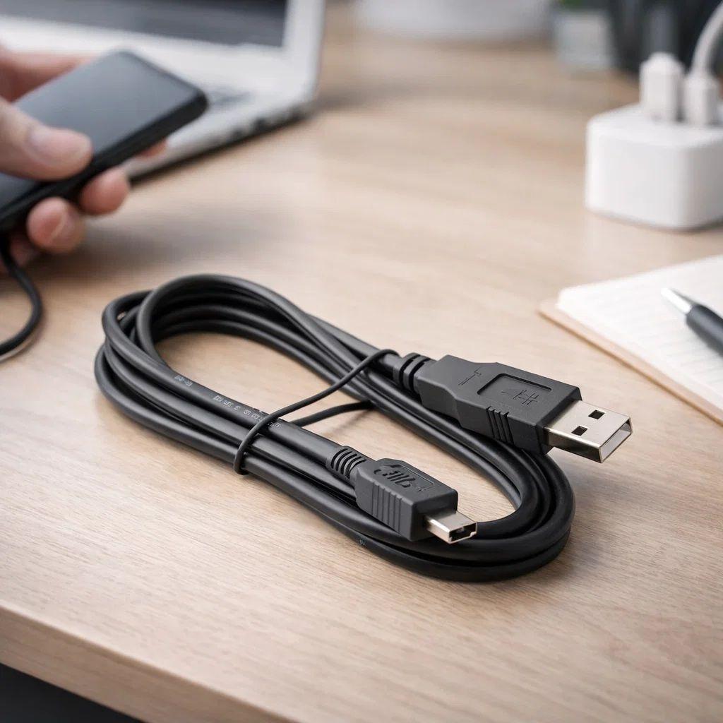 Cable USB Carga Joystick PS3 1 8m Con Filtro Original-2