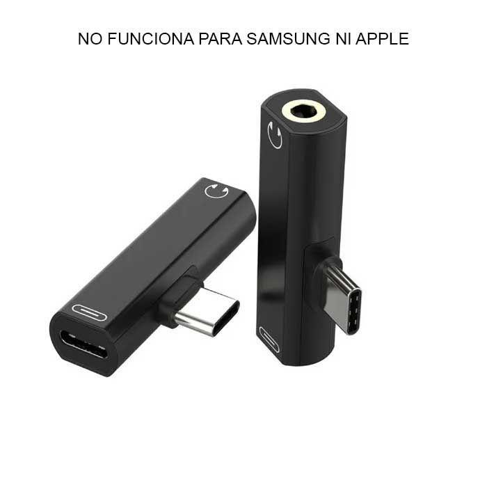 Adaptador Audifonos Usb Tipo C Carga Huawei Xiaomi Moto Etc-4