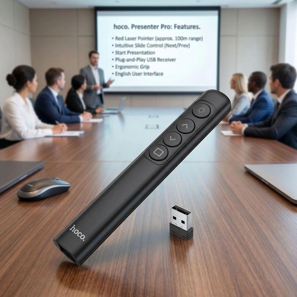 Puntero Presentador Hoco 100m Control PowerPoint-4