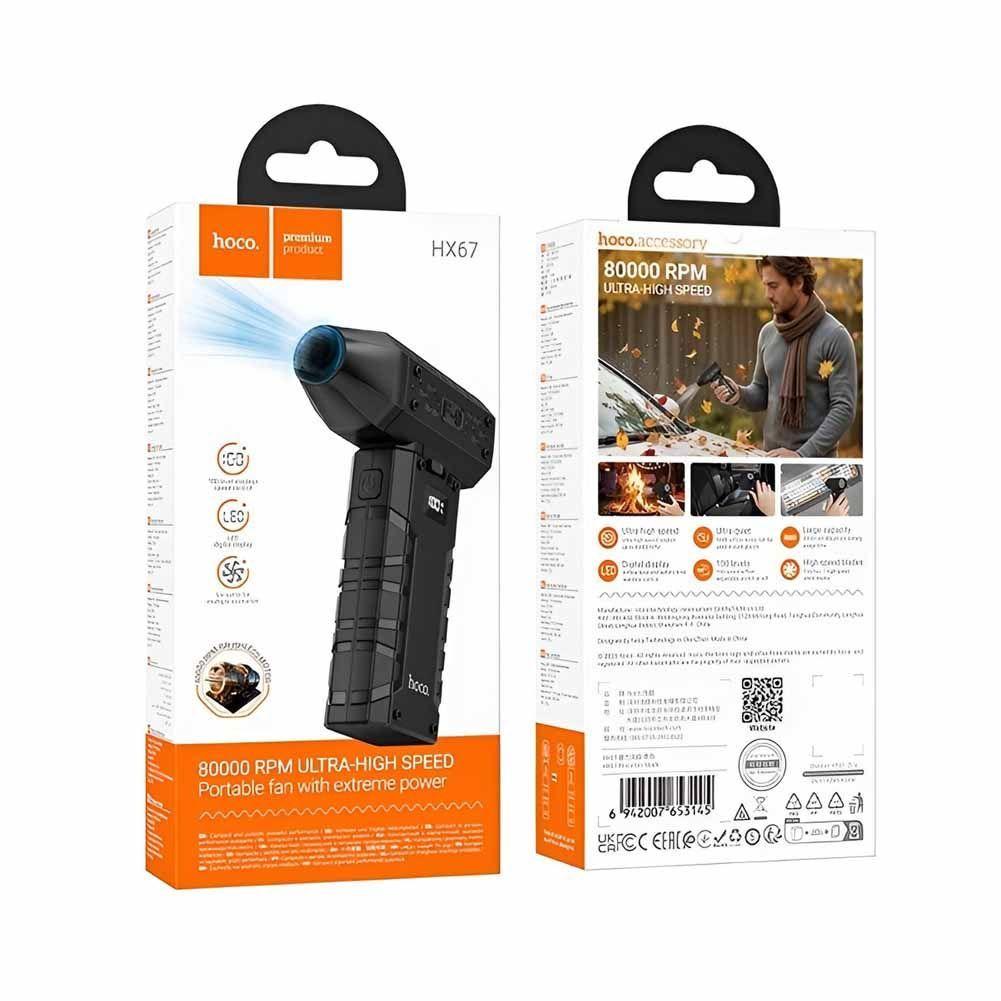 Soplador De Aire HOCO HX67 Recargable-4
