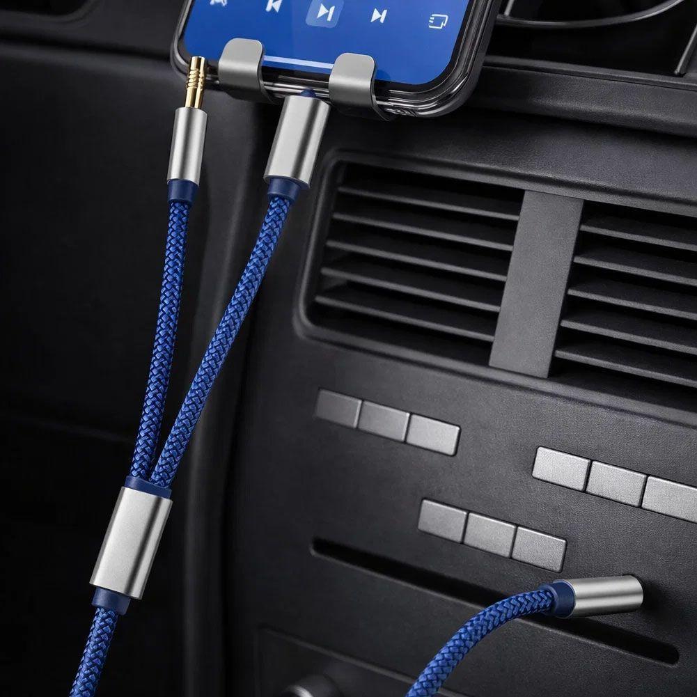 Cable Auxilar De Audio 3 En 1 Para Jack/tipo C-3