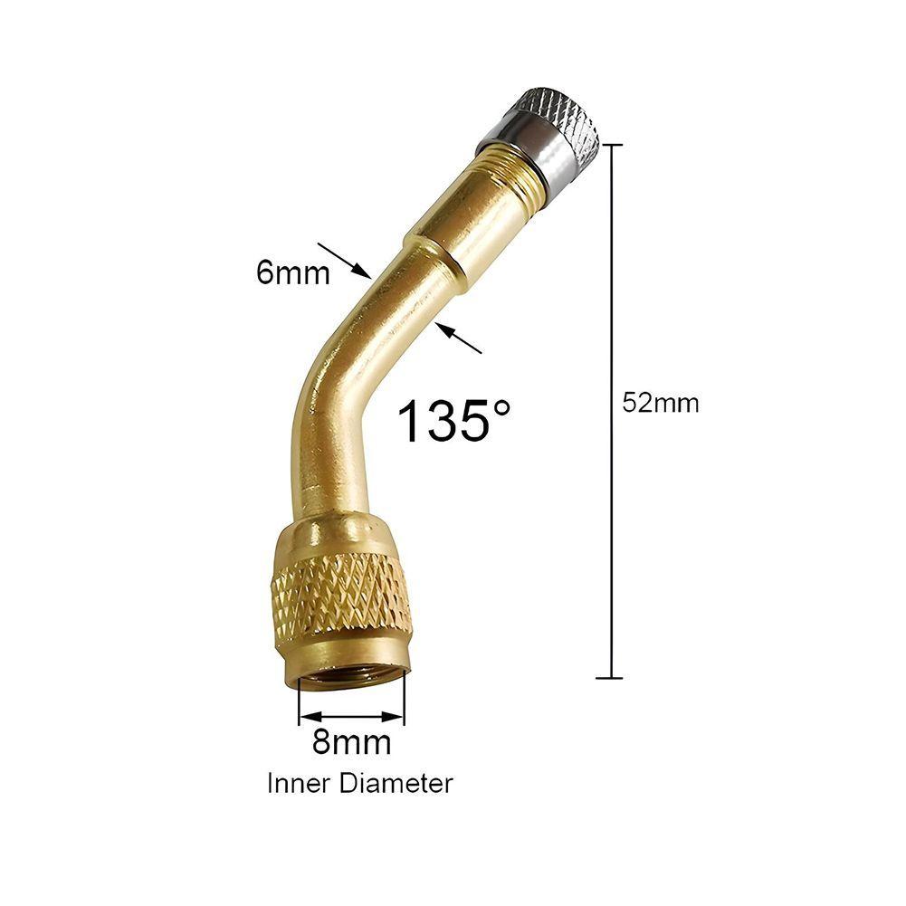 Extension Alargador Valvula Aire Neumatico 135 Auto Moto-5