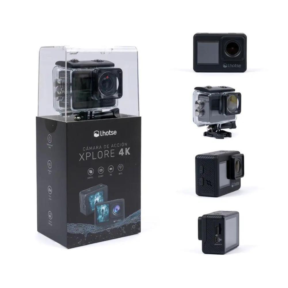 Camara De Accion Doble Pantalla 4k 30ftps Xplore-4