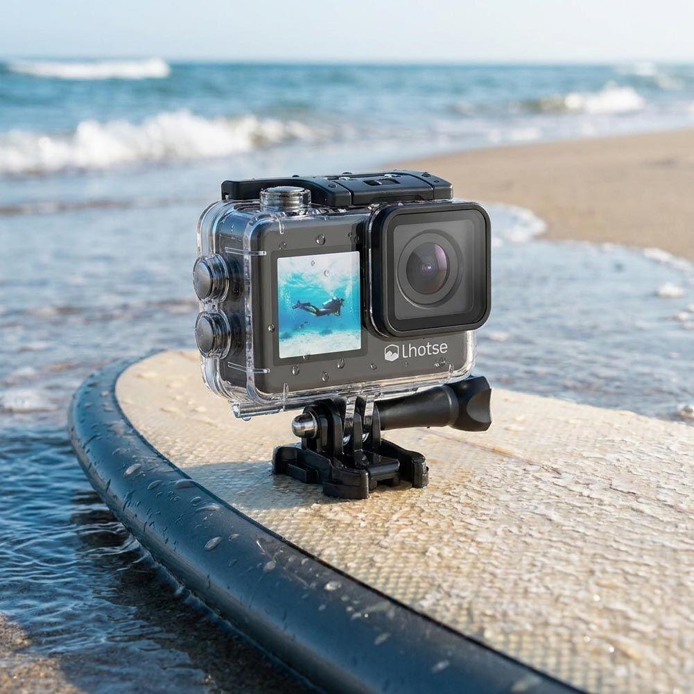 Camara De Accion Doble Pantalla 4k 30ftps Xplore-5
