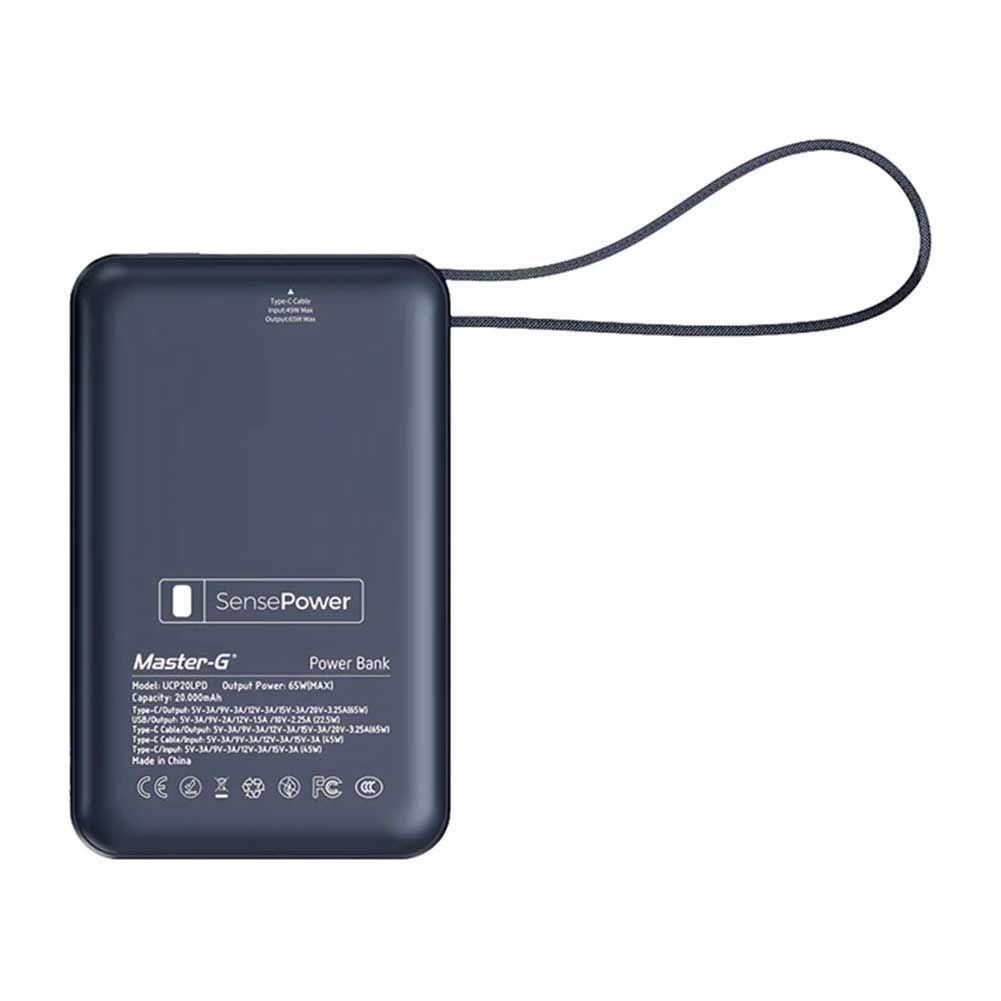 Powerbank 20000mah 65w Carga Rapida Usb-C Pd-1