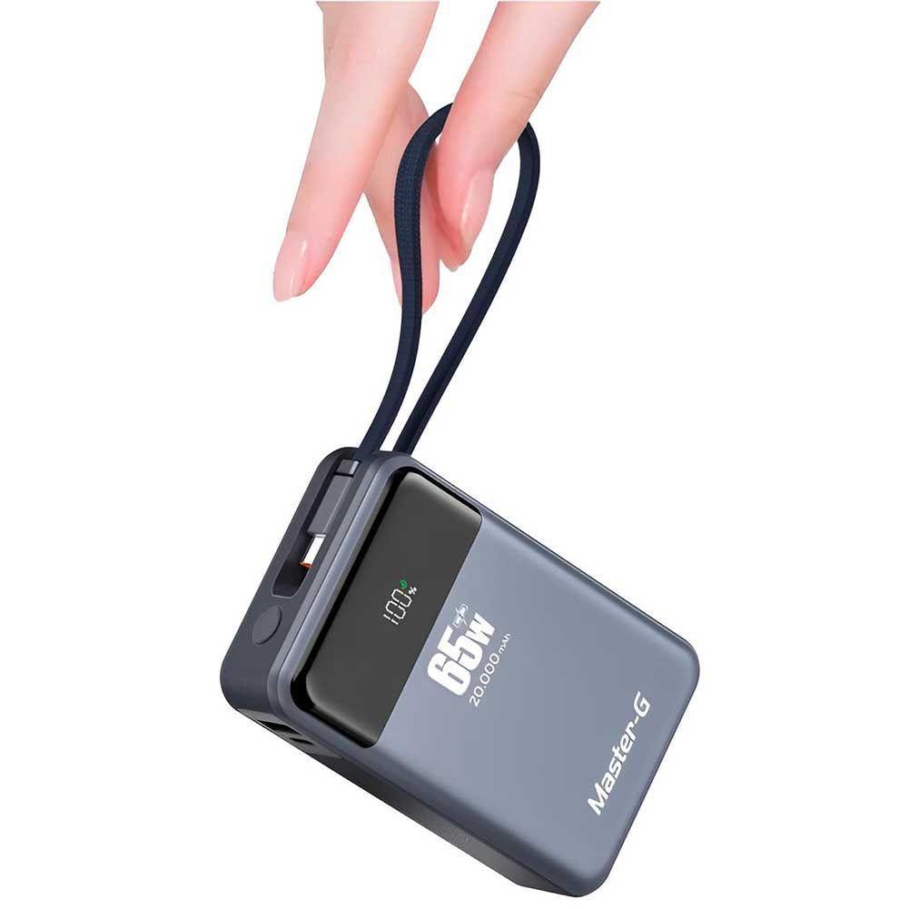 Powerbank 20000mah 65w Carga Rapida Usb-C Pd-3