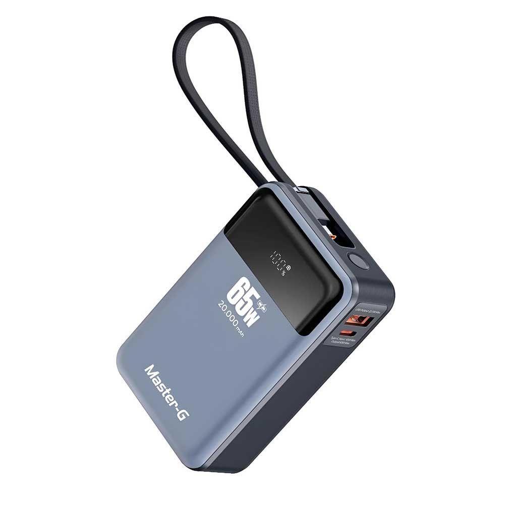 Powerbank 20000mah 65w Carga Rapida Usb-C Pd-4