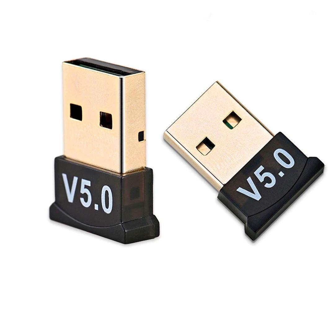 Transmisor Receptor Mini Usb Bluetooth 5.0 Pc Notebook -0
