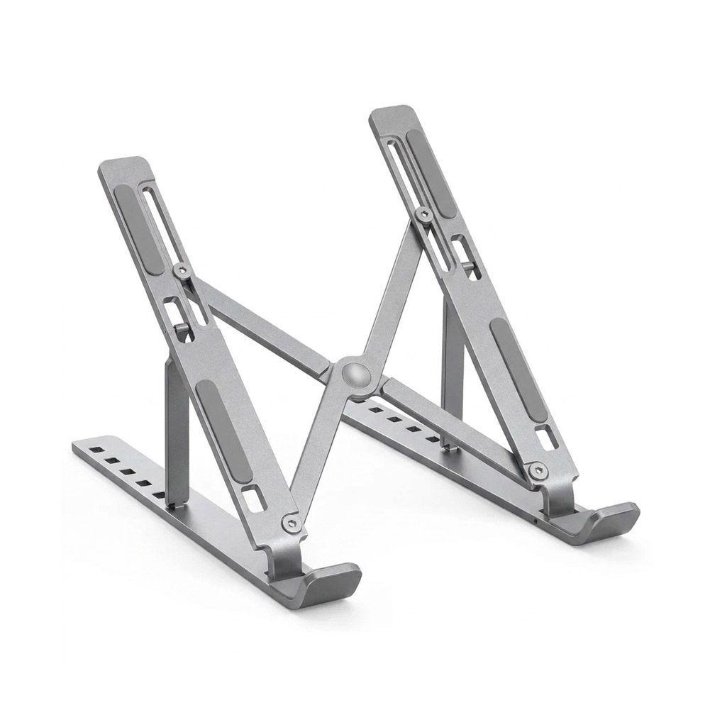 Soporte Notebook Metal Plegable Portatil 7 Niveles Altura-0