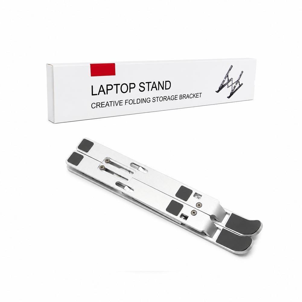 Soporte Notebook Metal Plegable Portatil 7 Niveles Altura-5