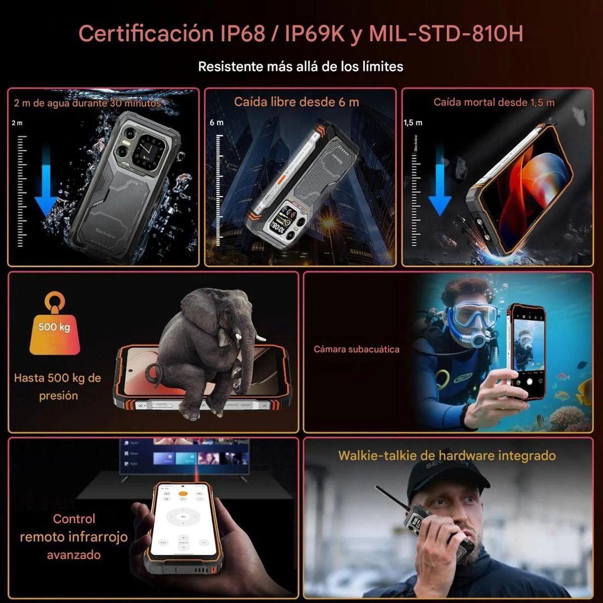 Blackview XPLORE 1 Walkie Talkie 5G 20000mAh 12+256GB Rugged-4