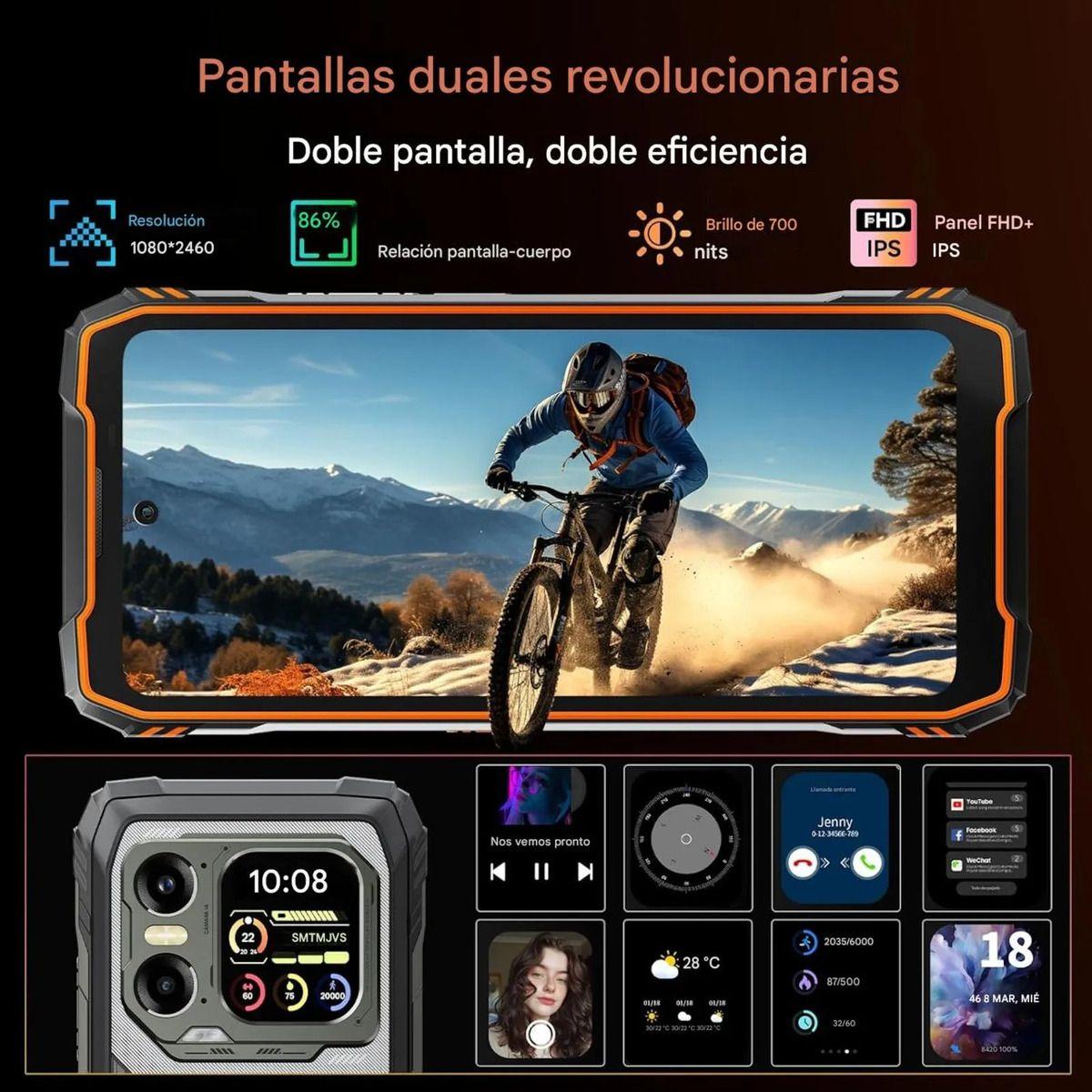 Blackview XPLORE 1 Walkie Talkie 5G 20000mAh 12+256GB Rugged-8