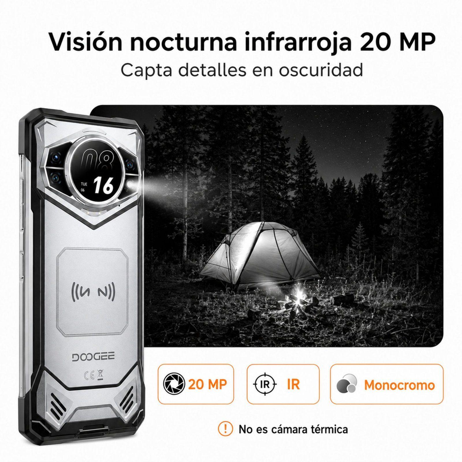 DOOGEE S200 VIP 5G Celular Rugged 48GB 256GB-6