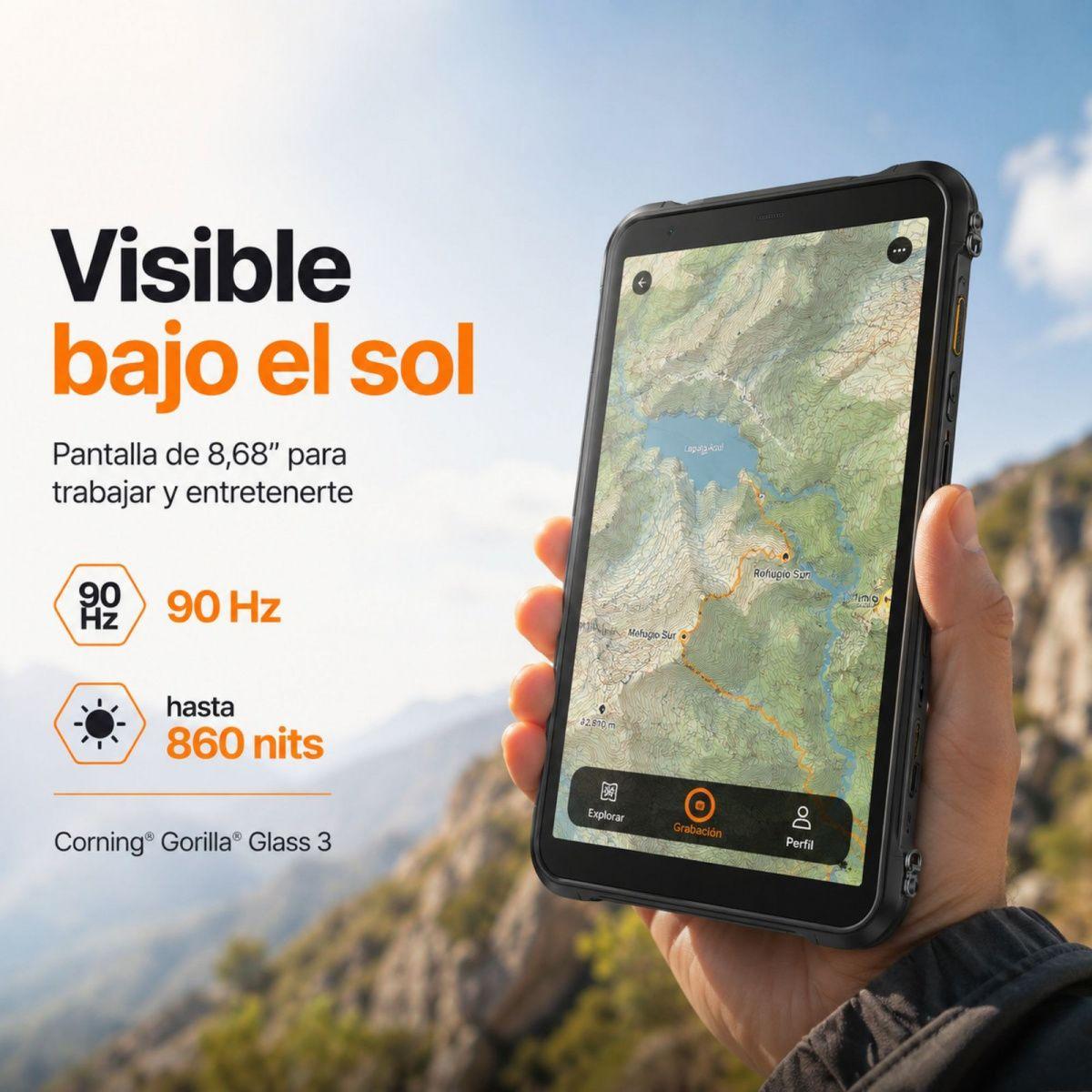 Tablet Rugged Ulefone RugKing Pad Pro 4G Compacta 128GB 24GB-5