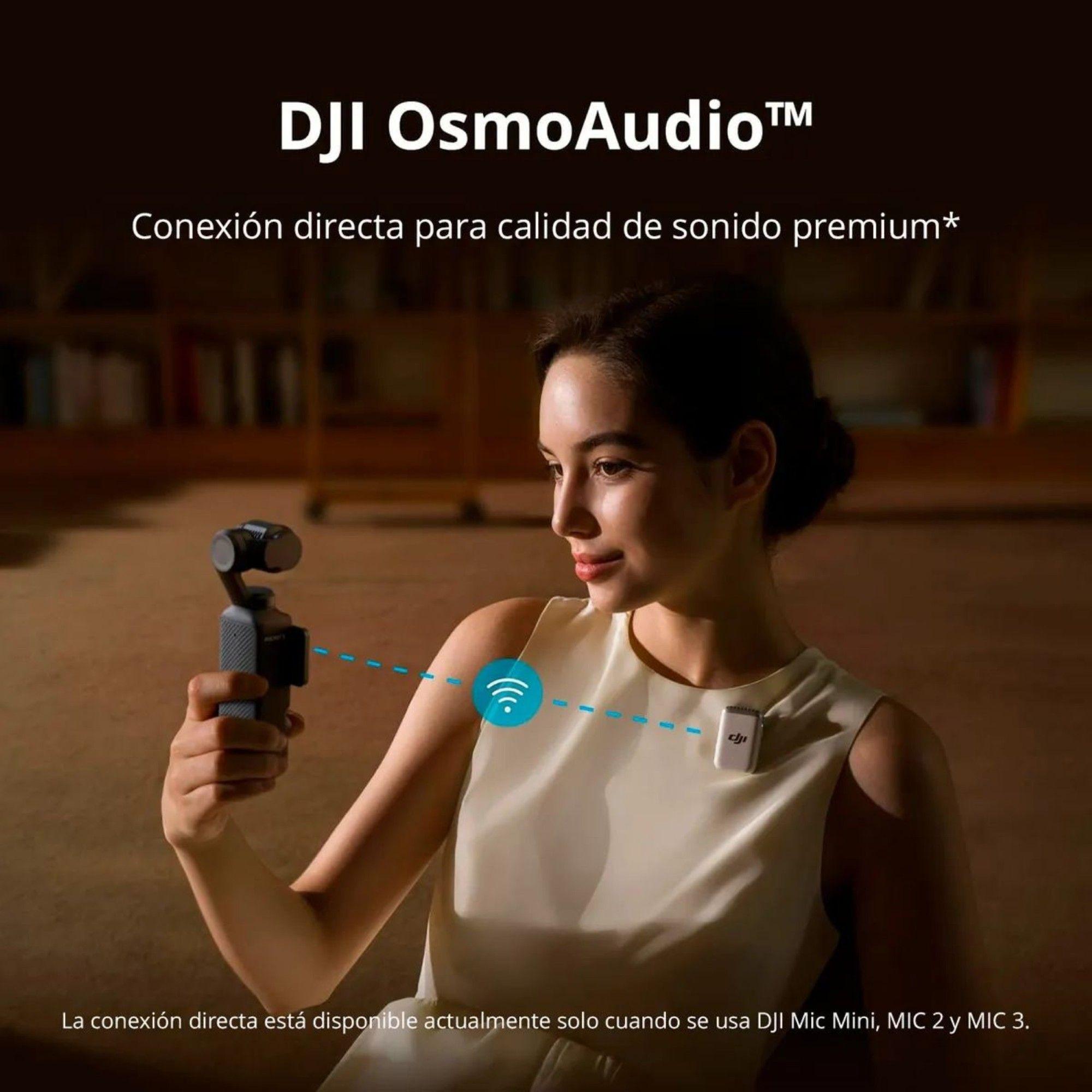 DJI Osmo Pocket 3 Creator Combo | Camara 4K 120fps con Mic 2-5