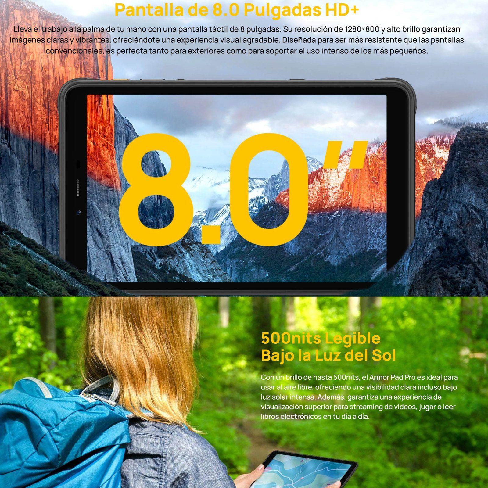 Ulefone Armor Pad Pro: Tablet de 8 Pulgadas Resistente IP68-5