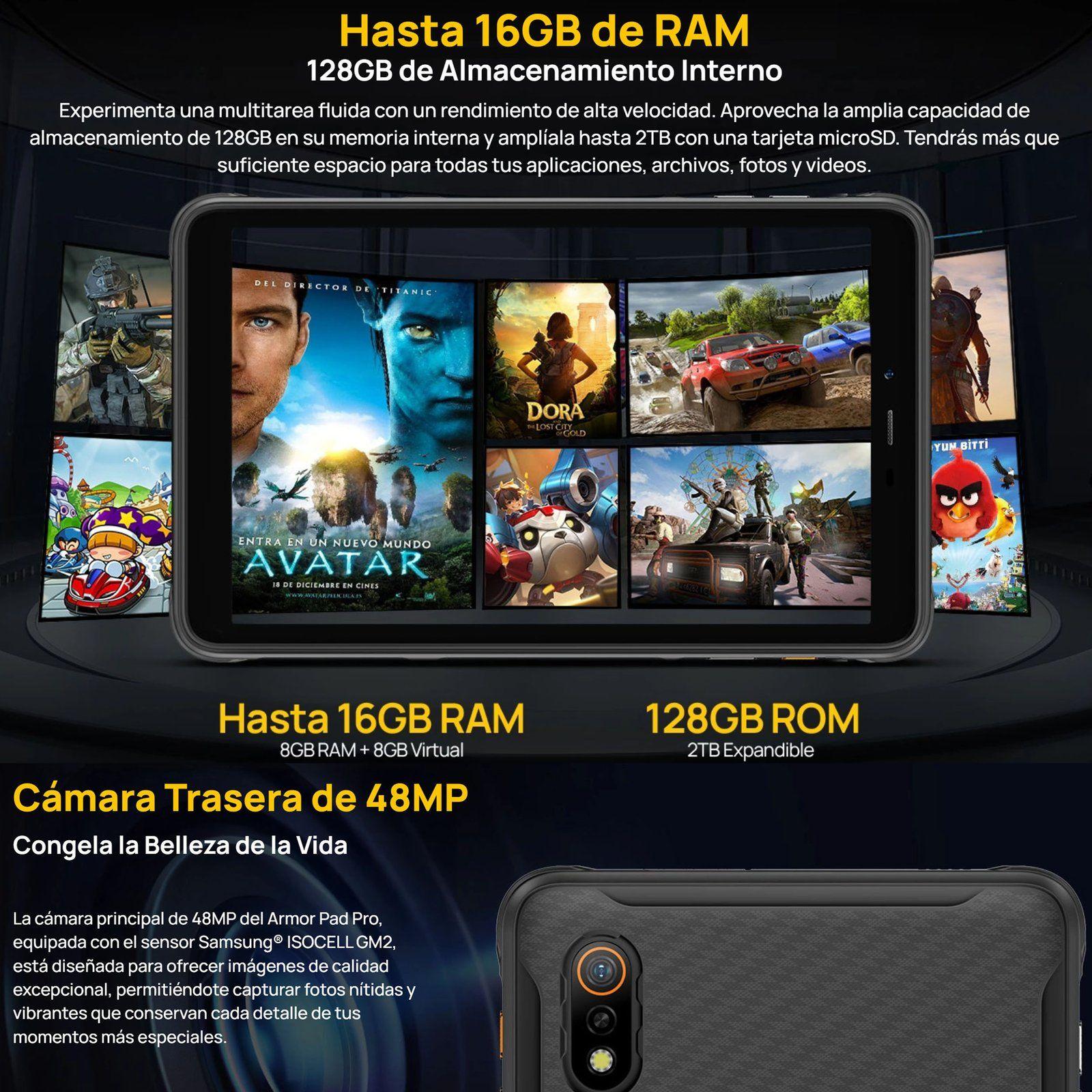 Ulefone Armor Pad Pro: Tablet de 8 Pulgadas Resistente IP68-7