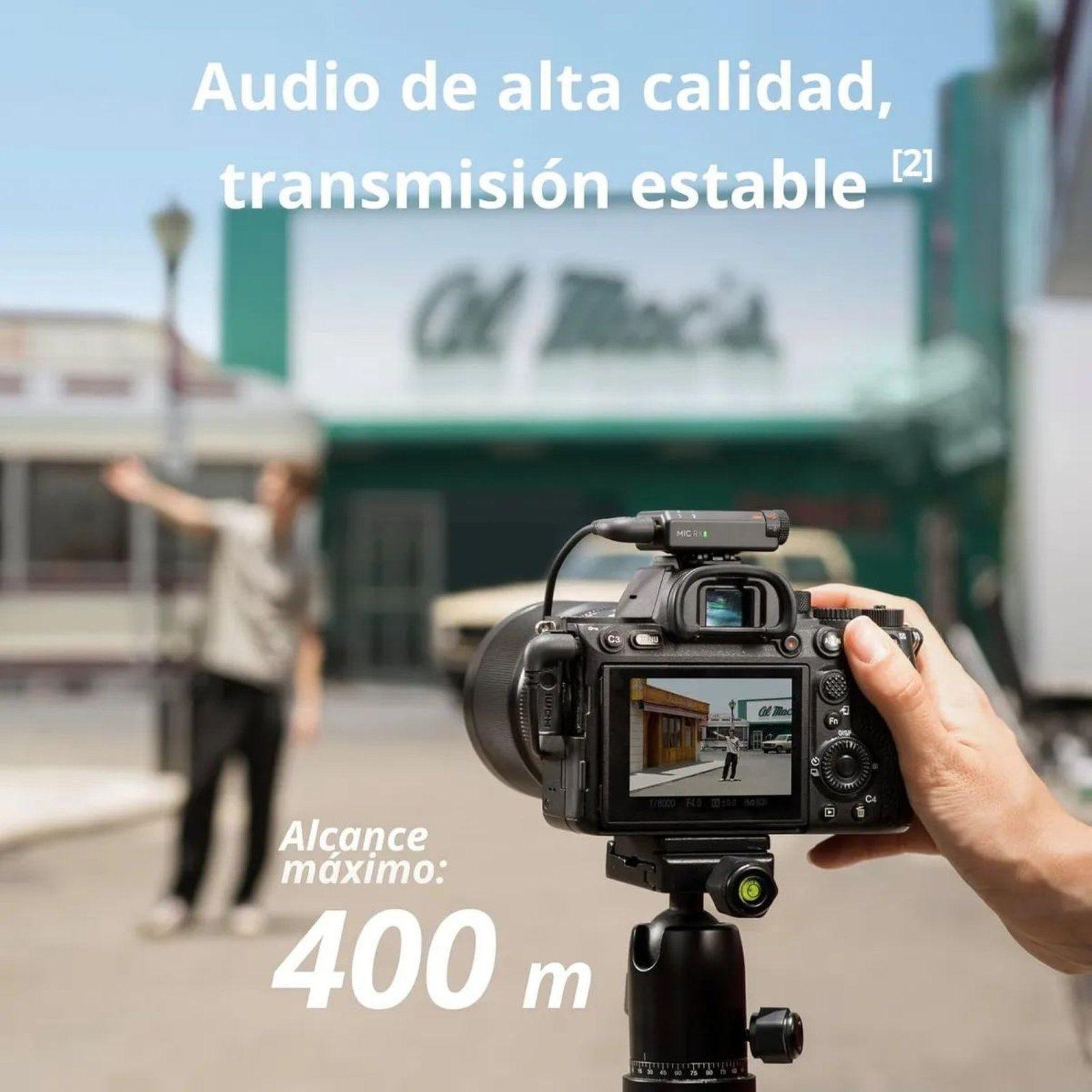 DJI Mic Mini (1 TX + 1 RX) | 1 Microfono y Base de Carga-2
