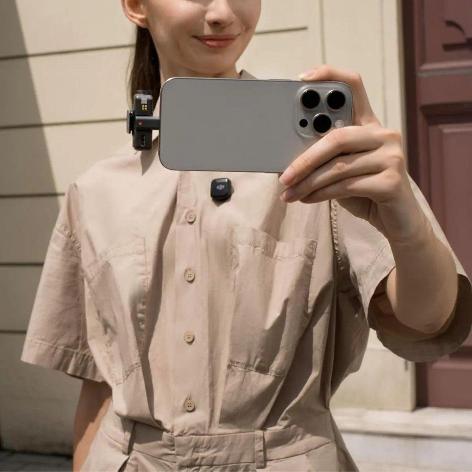 DJI Mic Mini (1 TX + 1 RX) | 1 Microfono y Base de Carga-6