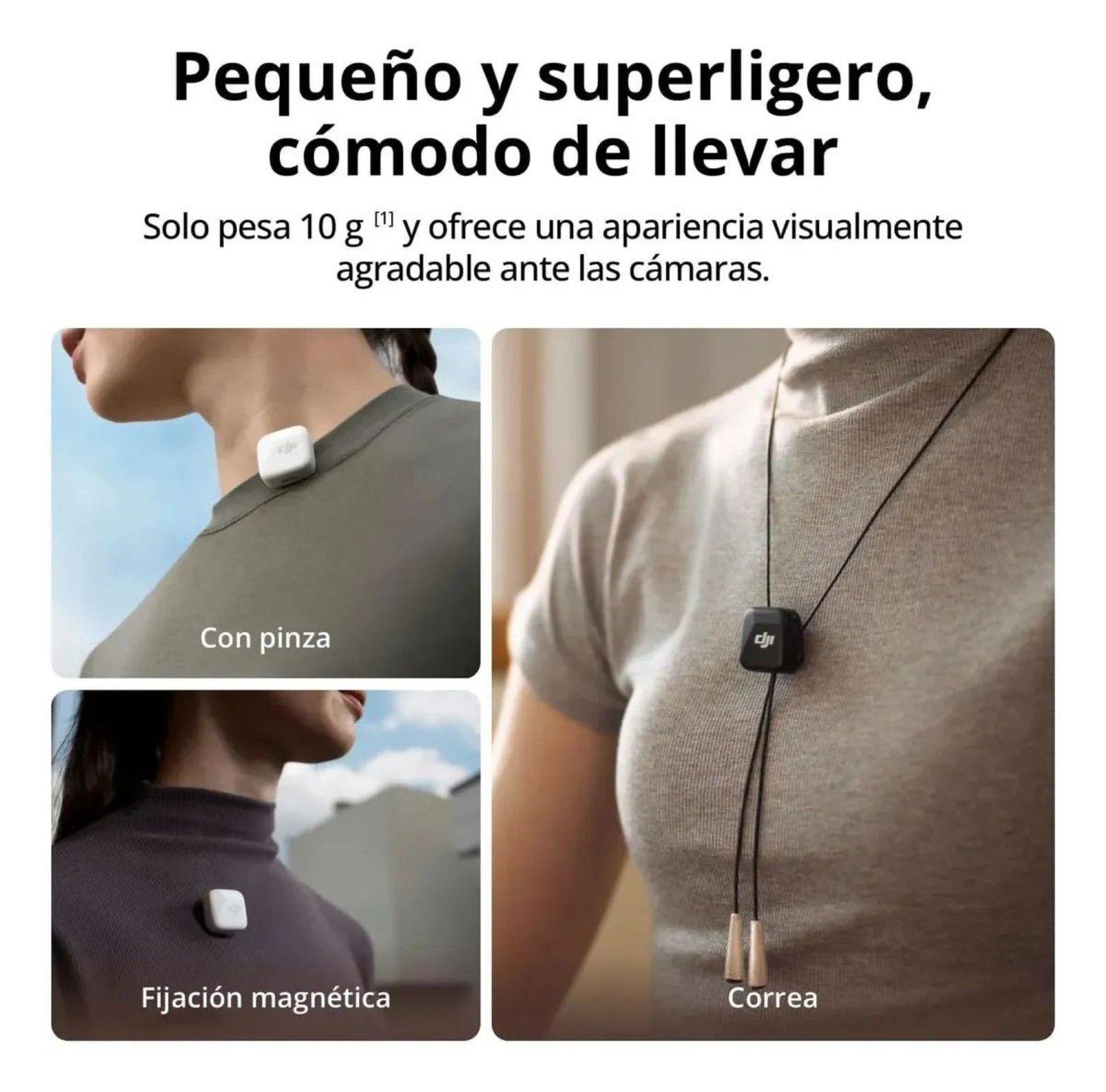 DJI Mic Mini (1 TX + 1 RX) | 1 Microfono y Base de Carga-7